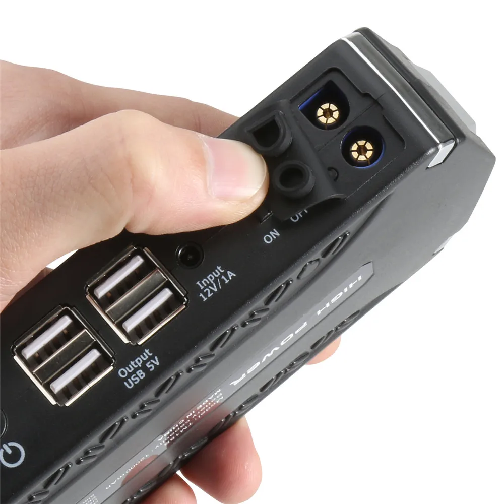 Mini Car Jump Starter 600A Portable Pack Power Bank 12V Charger for Car Battery Booster Diesel Emergency AUTO Starting Device