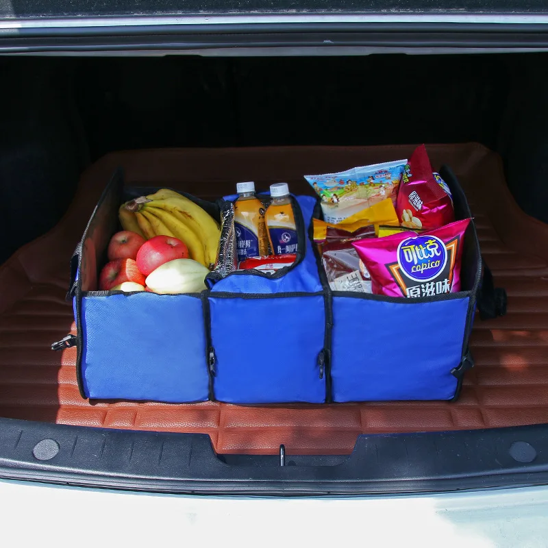

Large Capacity Multifunction Foldable Car Trunk Cargo Storage Box Organizer Car Trunk Storage Box Storgage Bag Vehicle Ice Pack