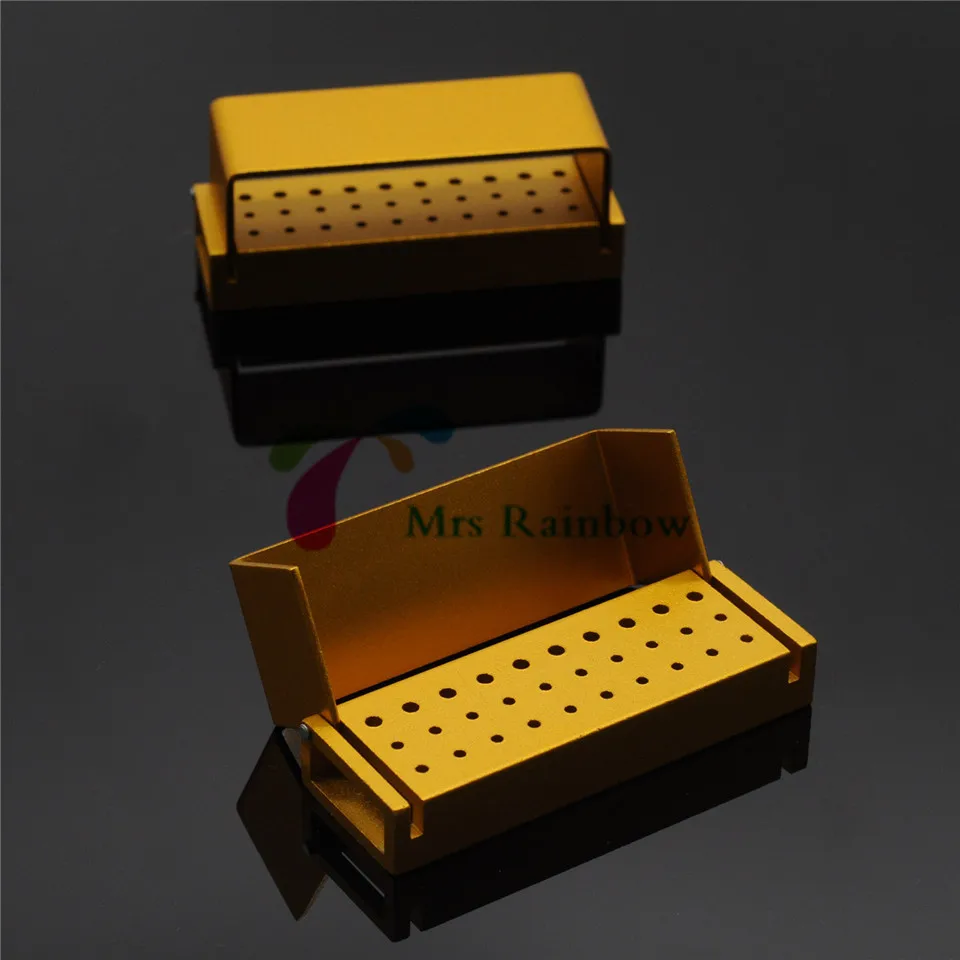 2 шт. Алюминиевые блоки держатели для стоматологических клиник|dental clinic|bur holderbur block