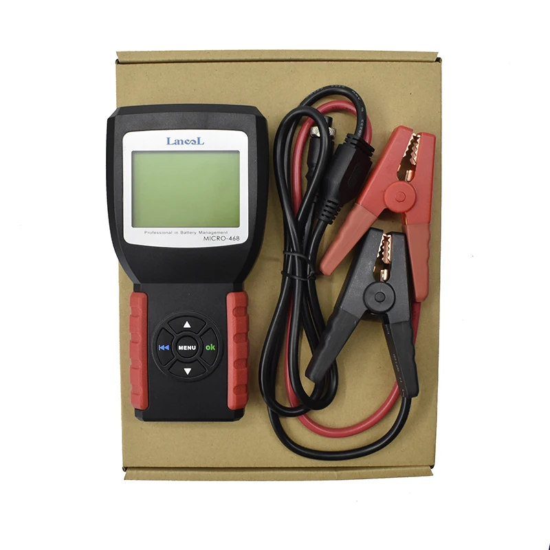 

MICRO-468 Automobile Battery Analyzer Conductance Tester Portable 12V Auto Digital CCA Battery Measuring Instrument Tool