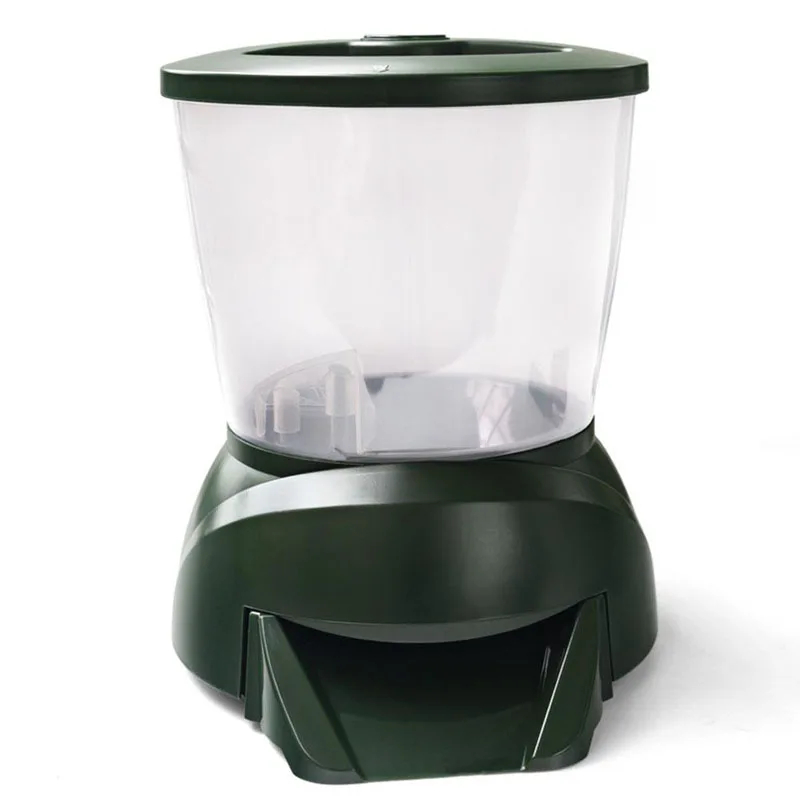 4-25L-Automatic-Pond-Fish-Feeder-Fish-Food-Dispenser-Digital-Aquarium-Timer-Feeder-with-LCD-Tank.jpg 4,25L Automatikus Tó Haladagoló Hal Élelmiszer -Adagoló Digitális Akvárium -Időzítő Adagoló Lcd Tartály Táplálékkal - Image 3