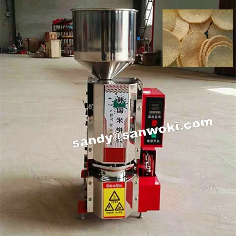 

Customized Korea crispy rice cake machine Korea Food Snack making Machine Korean pop cake machine Puffed food Bursting machine