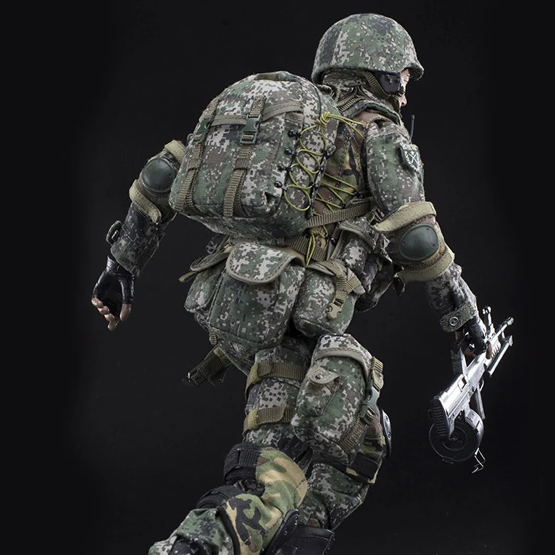 Best Flagset 1/6 Chinese Army Machine Fighter Soldier Model Action Figure Model Toys Hobbies For Kids Adults New Arrivel 31