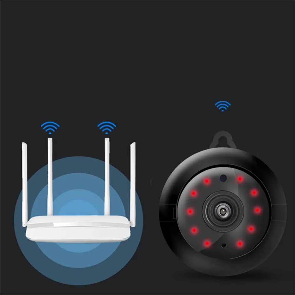 Mini WIFIIP Camera Wireless WiFi HD 720P Hidden Home Security Camera IR Night Vision Mini Camera 40AP22 (9)
