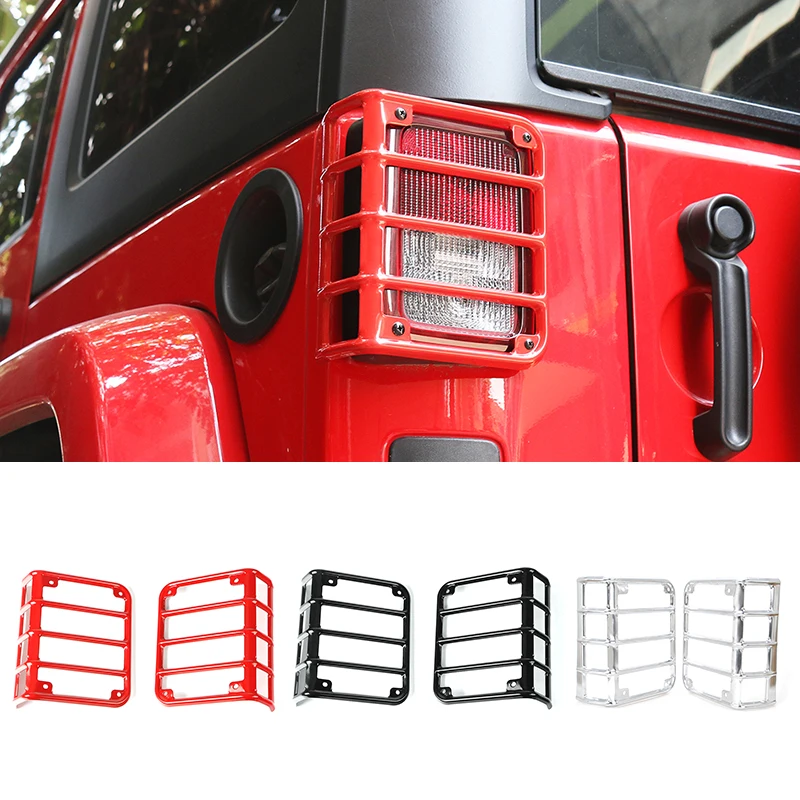 MOPAI Strengthen Style Car Tail Light Cover Metal Rear Lamp Cover