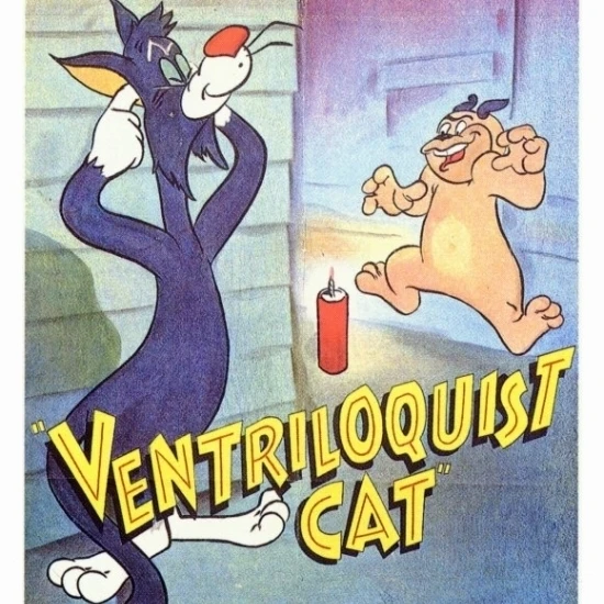 Ventriloquist Cat Movie Poster (27 x 40)