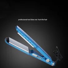 Утюжок для выпрямления волос, инструменты для укладки волос, профессиональная турмалиновая керамическая пластина, выпрямитель для волос, бигуди, европейская вилка