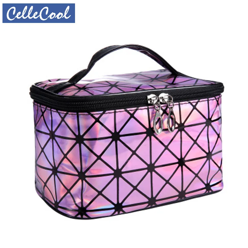 CelleCool متعددة الوظائف السفر حقيبة مستحضرات التجميل النساء ماكياج مستلزمات المنظم للماء الإناث sStorage المكياج حالات