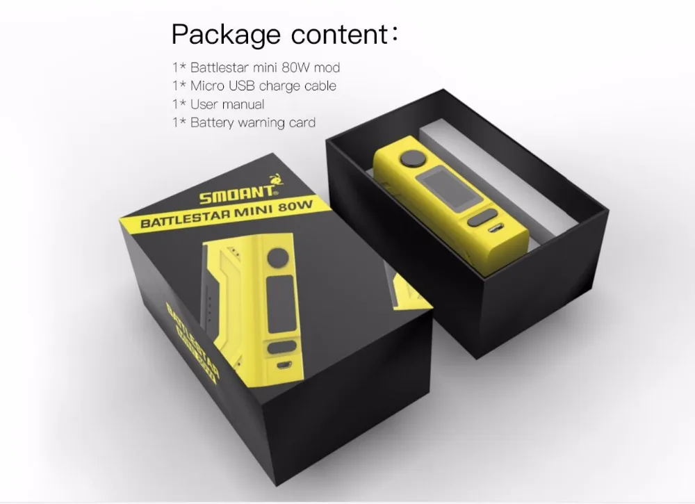 Smoant Battlestar Mini TC Box Mod-5