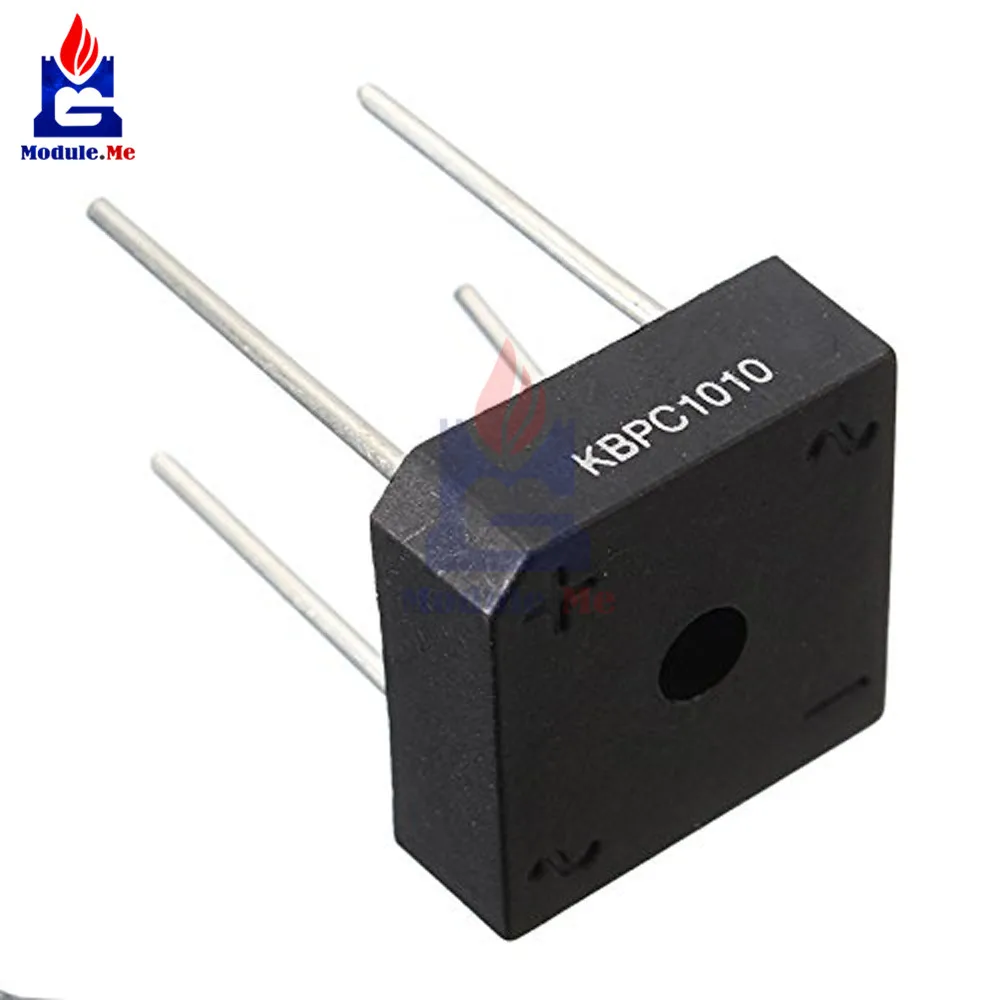 

5 PCS/Lot IC Chips Bridge Rectifier KBPC1010 KBPC-1010 10A 1000V Original Integrated Circuit