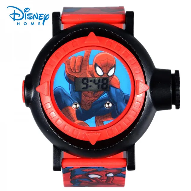 NEW Spiderman Kids Watches Cartoon Projection Led Projector 20 Images Children D NEW Spiderman Kids Watches Cartoon Projection Led Projector 20 Images Children D