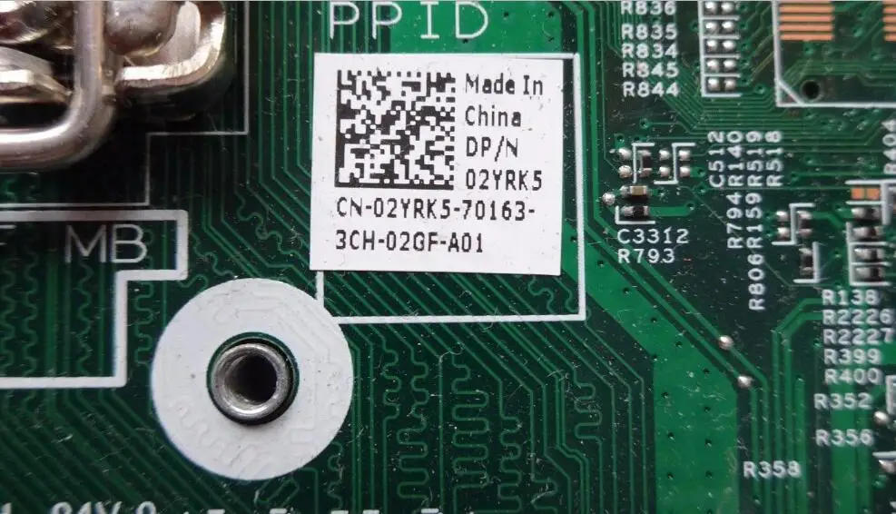 

02YRK5 2YRK5 CN-02YRK5 Socket Lga1150 System Board for Inspiron 3647 Motherboard Refurbished