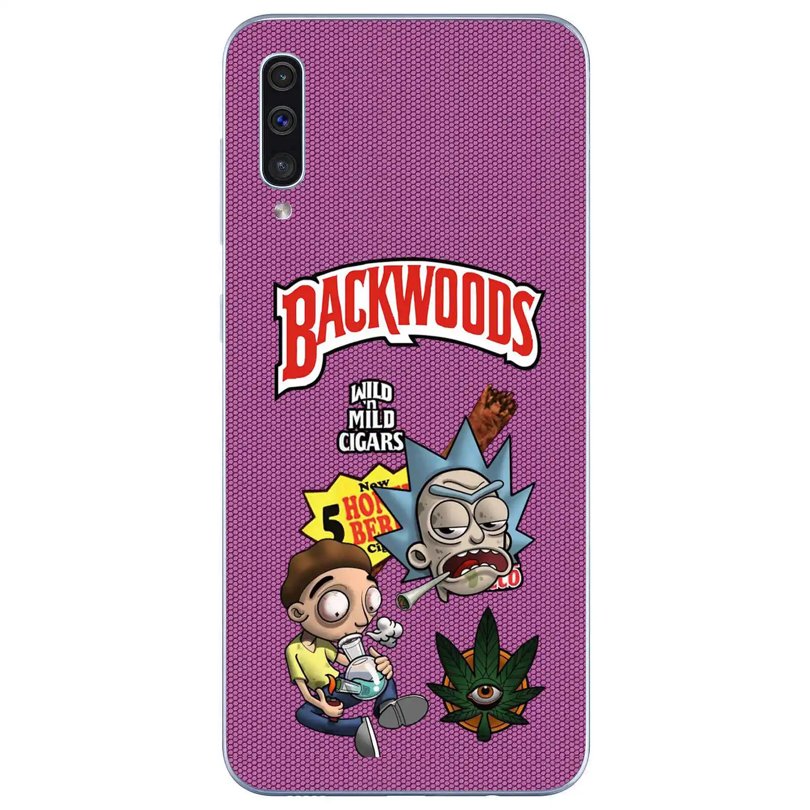 Мягкий силиконовый чехол для телефона rick and morty backwoods из ТПУ для Samsung Galaxy S6 S7 Edge S8 S9 S10 Plus S10E Note8 Note9