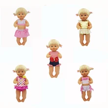 Roupas para bonecas, 6 estilos de roupas compatíveis com 35-42cm, boneca nenuco su hermanita, acessórios de boneca