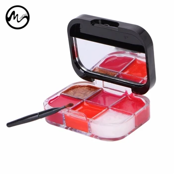 

MINCH Moisturizing Lipstick Palette Beauty Makeup 6 Colors Lipstick Palette Long-lasting Lips Gloss Palette For Women