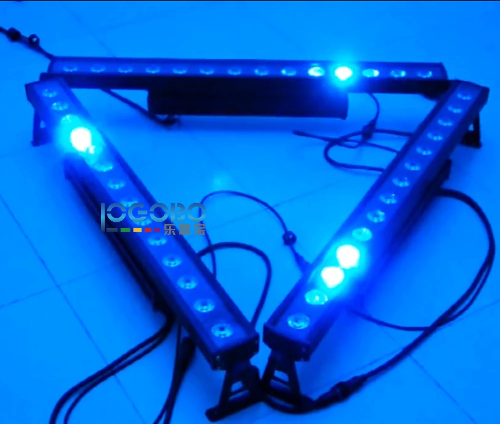 14x30 Вт RGB 3in1 светодиодные прожекторы Романтический свадьбы до Освещение Фиолетовый Синий Розовый цвет стирка Освещение Фоновые украшения