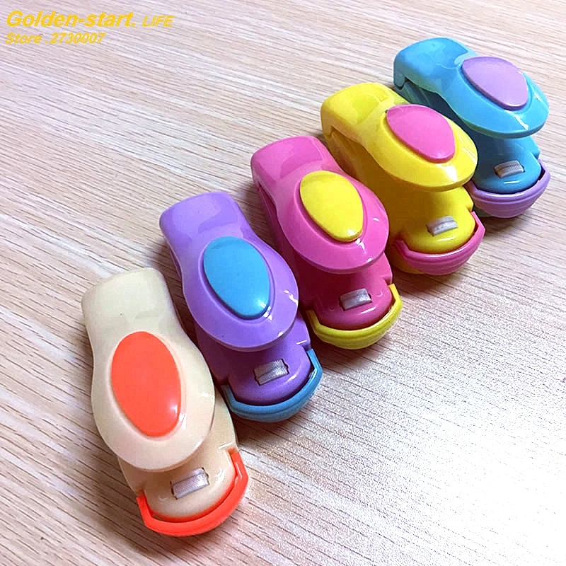 

Kitchen Tools Small Sealing Machine Candy Colors Portable Sealing Clip Household Plastic Bag Hot Sealing Storage Device