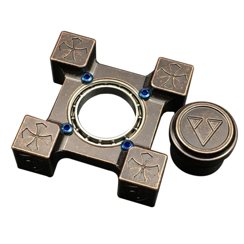 

Square Fingertip Gyro Fidget Spinner Finger Relief Pressure Finger Gyro Hand Spinner Toy Anxiety Stress Adults Kid Spinner Toys
