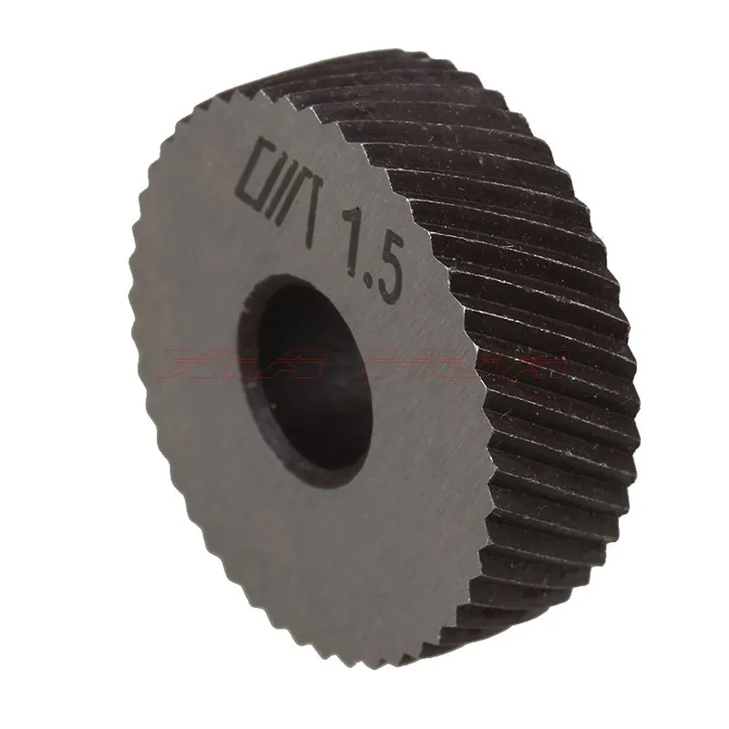 Pair of 1.5mm Gear Hob Wheel Knurled Wheel Knife Textured Knurled Lathe Embossing wheel Machine Tools Accessories