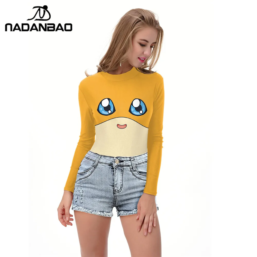 

2017 New Design 3d Digital Print Lovely Girl's Cartoon Eyes Women One Piece Swimsuit Swimwear Women maillot de bain femme Y02046