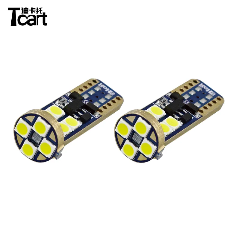 Tcart 2 шт. Авто Светодиодные Габаритные лампы T10 3030 12smd Клин Ширина Ламп для Nissan Sentra X-Trail B17 2012