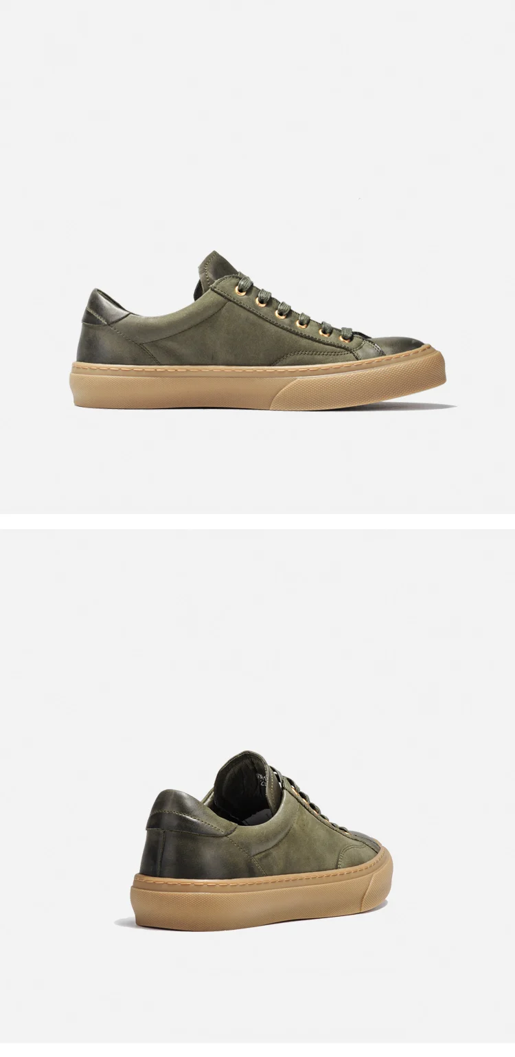 MYCOLEN/Новое поступление; мужская повседневная обувь для мужчин; дышащая мужская обувь на плоской подошве со шнуровкой; классическая Удобная армейская зеленая обувь Zapatilla hombre