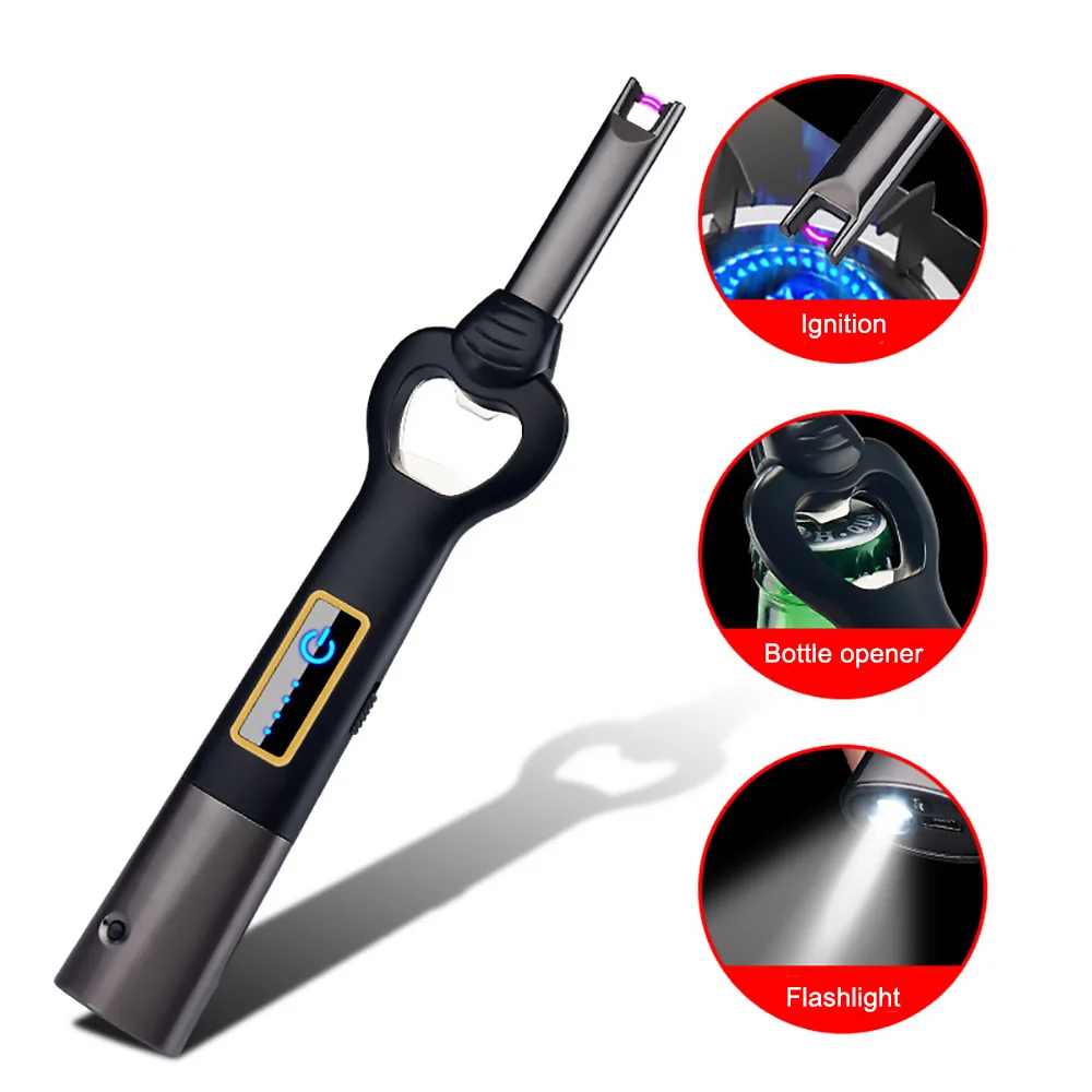 Многофункциональная электронная ветрозащитная Зажигалка Arc USB 30 шт. газовая