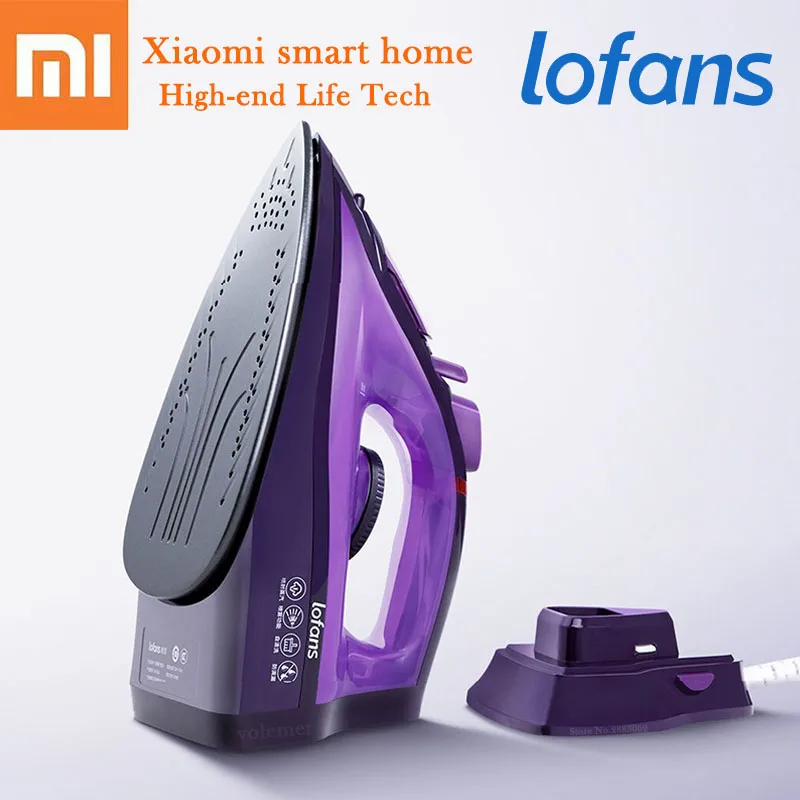 

Xiaomi Youpin LOFANS Steam Iron Spray 2000W Fast Heating Multiple Temperature Adjustment No Line 280mL Ceramics Iron for Home