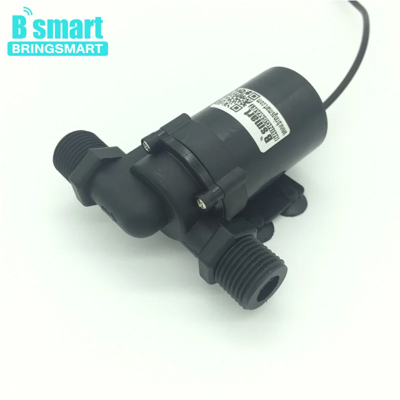 Image JT 660D 4 Points Whorl Thread Booster Pump 1300L H 7M 12V 24V DC Brushless Water Pump Fountain Pump Warm Heating Circulating