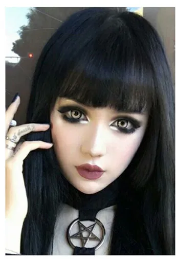 (GL055) милая девочка резиновая полуголовая BJD Kigurumi маска с глазами косплей аниме