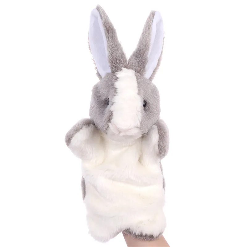 

Children's Hand Puppet Cute Bunny Rabbit Toys Early Education Dolls Parent-child Interaction Spot Mixed Batch Cross-border Toys