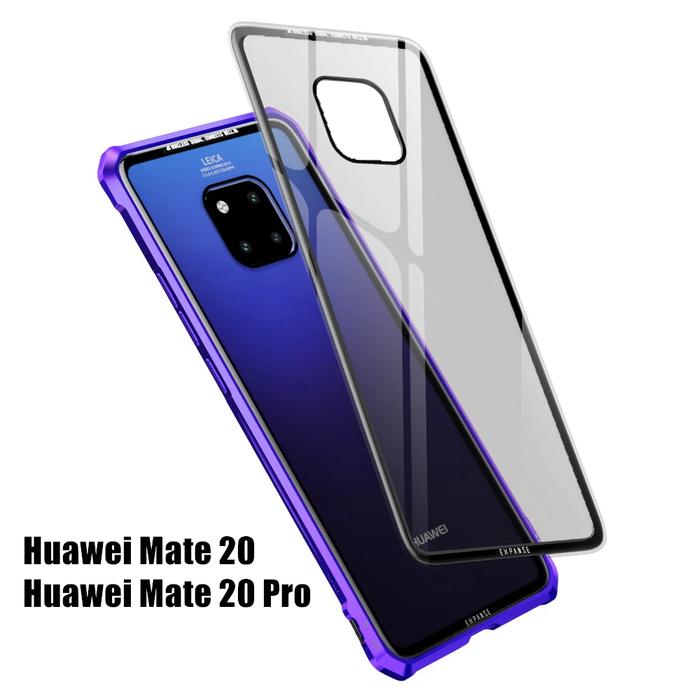 Чехол для huawei mate 20 pro металлический бампер авиационная алюминиевая рама с