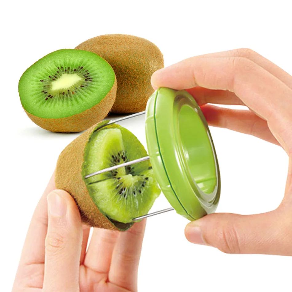 Mini Kiwi Peeler Slicer Fruit Pitaya Kiwi Cutter Device Cut Digging