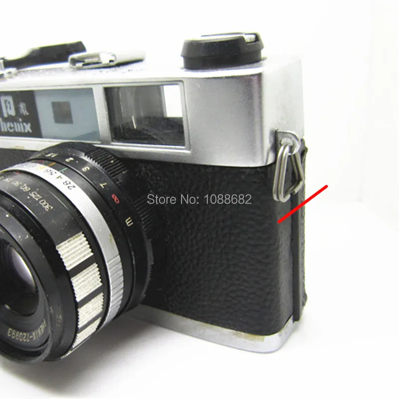 Camera Strap Buckle Triangle Rings Hook Replacement Metal Chrome Finish Ring (5)