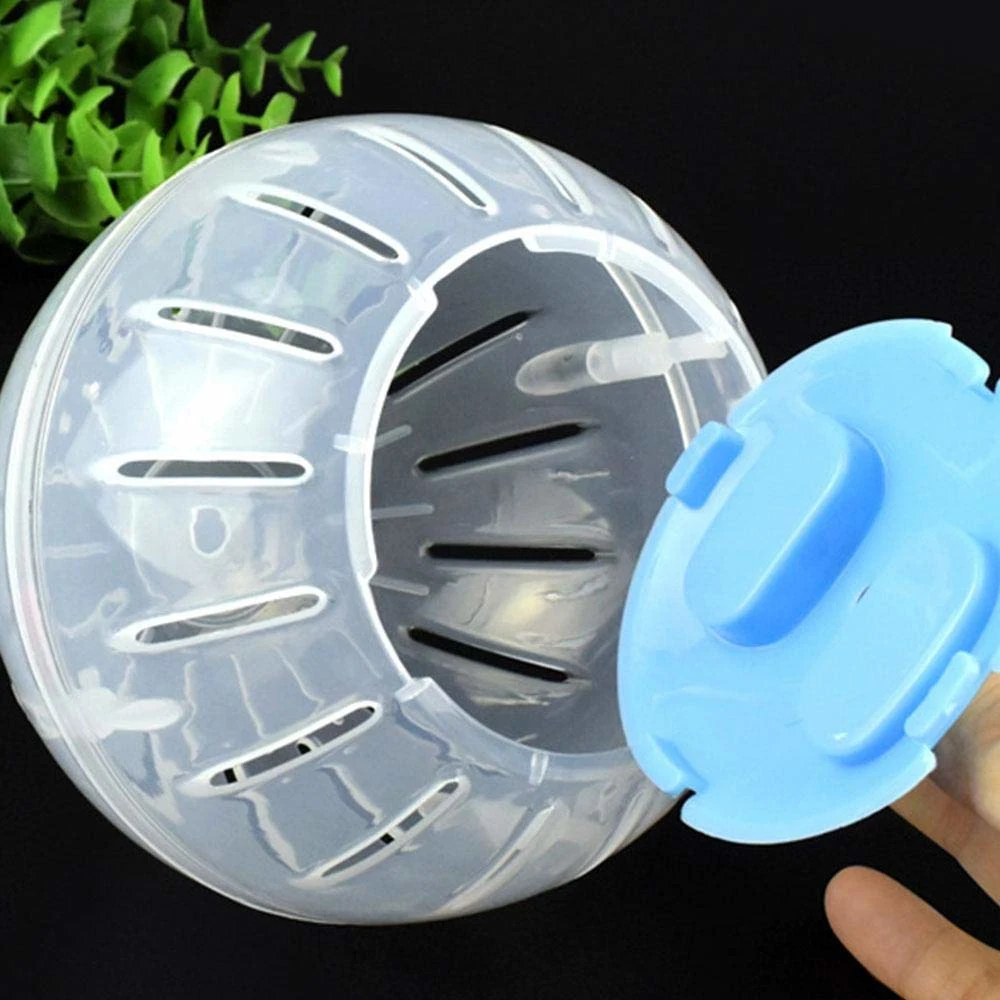 ПЭТ шаровой Пластик устройство заземления для бега хомяк, домашнее животное Небольшой упражнения игрушка хомяк аксессуары