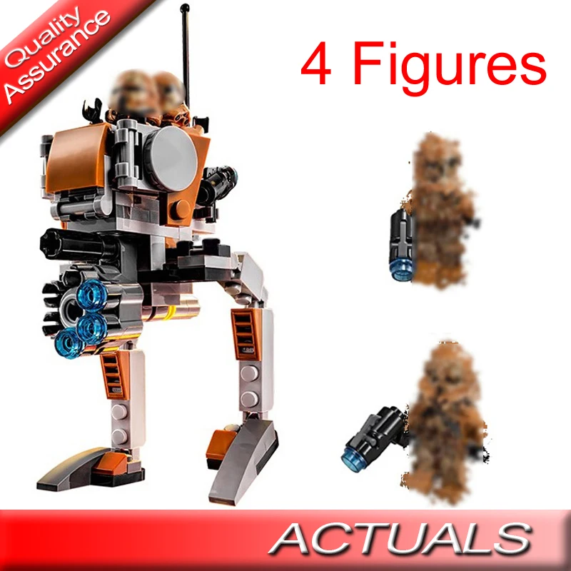 

BELA 10368 Space Classic Star Seires Wars Geonosis Troopers Building Blocks DIY Bricks Children Toys 1 75089