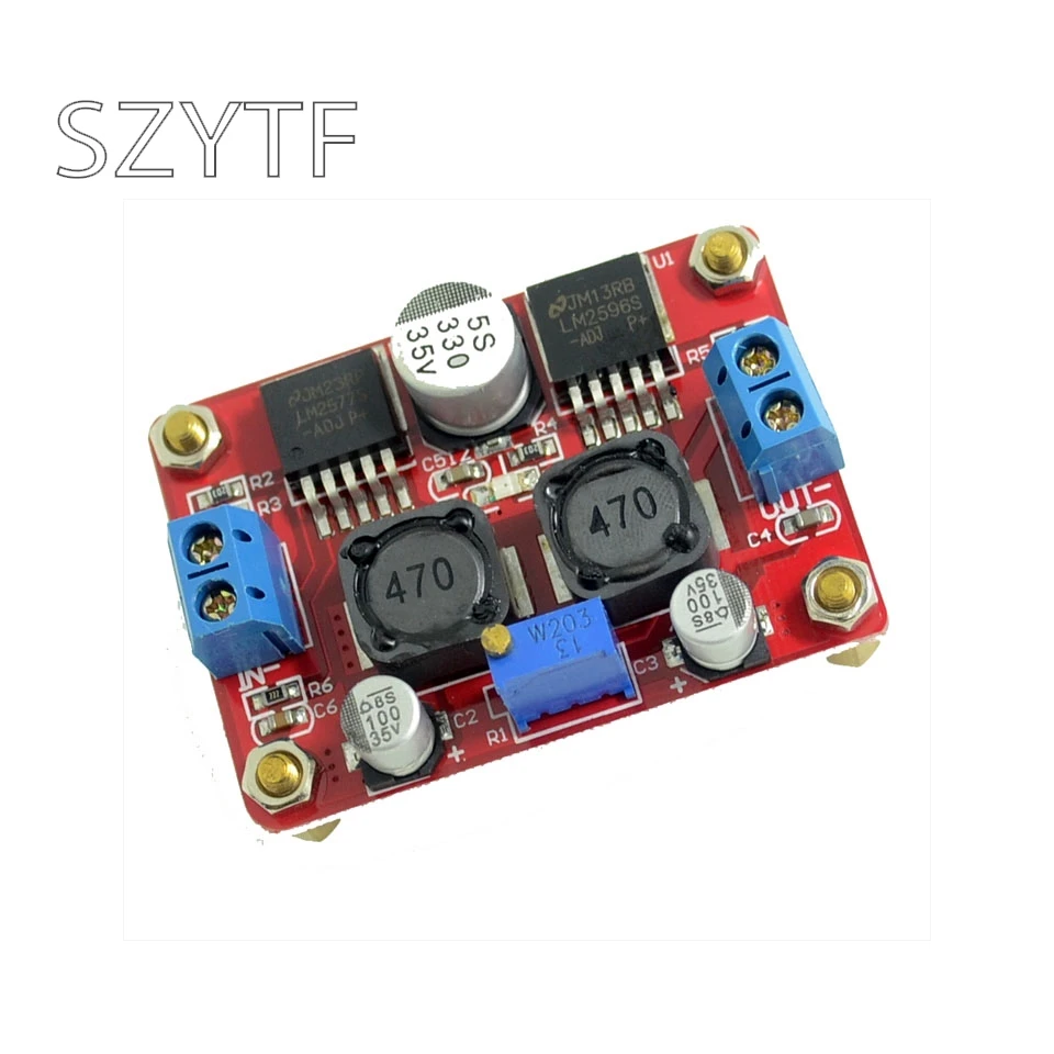 

DC-DC buck-boost module input wide voltage adapter solar panel buck-boost