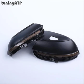 

tuningATP Smoked LED Wing Mirror Indicator Dynamic Sequential Turn Signal Lamps for Volkswagen Passat B7 CC Scirocco 1K8 Eos