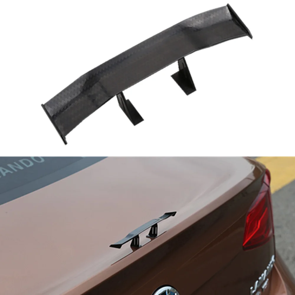 

Small Tail Wings Universal Car Styling Tuning Spoiler Rear Trunk Sticker For BMW Ford Chevrolet Mazda Volvo Volkswagen Peugeot
