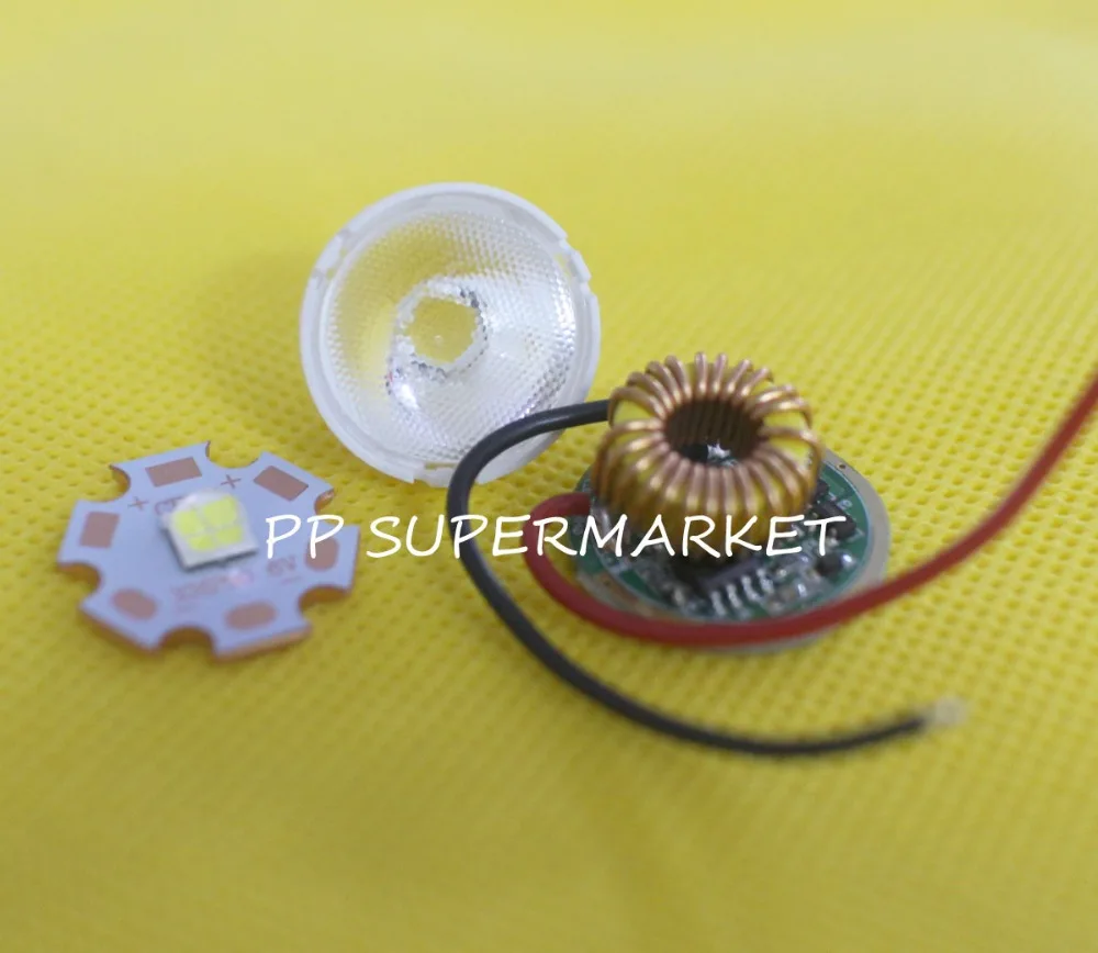 Cree XHP50 6500K 5000K 3000K LED с 20 мм медной печатной платой 6 в + объектив Драйвер|xhp50 cree|cree