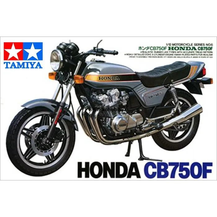 1/12 CB750F масштабная сборка модели мотоцикла строительные наборы Tamiya 14006