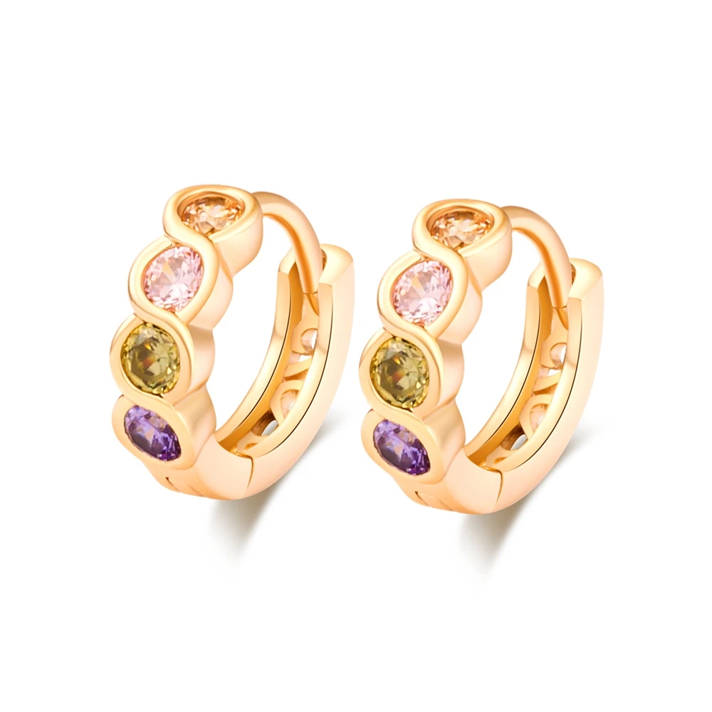 Colorful Children S Hoop Earrings Gold Filled Fashion Kids Colorful Children S Hoop Earrings Gold Filled Fashion Kids Jewelry