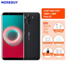 Ulefone Power 3S 4GB+64GB Octa Core Android 7.1 Smartphone 6.0″18:9 Full Screen 4 Camera 6350mAh Face ID OTG 4G Mobile phone
