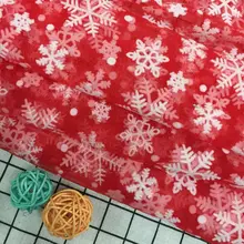 Свадебная Снежинка Тюль 150x500 см блестящая вязаная сетчатая ткань для шитья Ткань DIY юбка-пачка органза день Рождения Вечеринка Рождество украшение