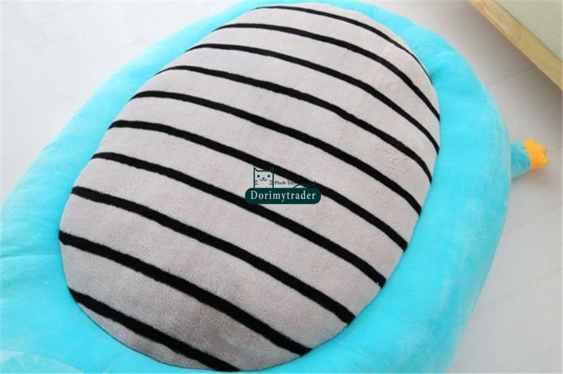 Dorimytrader New Pop Animals Plush Sofa Leisure Tatami Carpet Big Soft Lovely Hippo Tiger Duck Dog Chick Penguin Stuffed Anime Toys 200cm X 100cm Home Decoration Gift  DY61696(9)_1