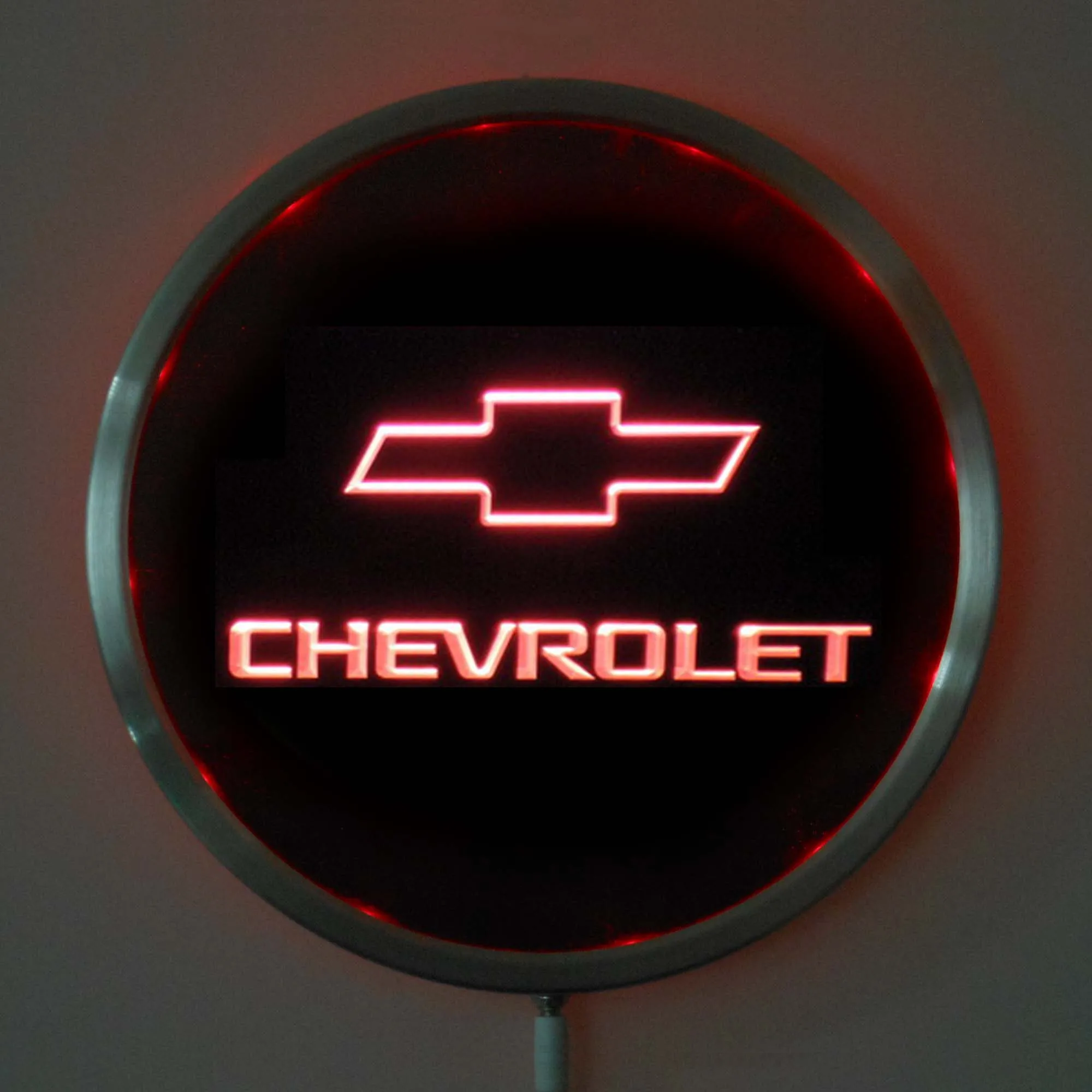 Светодиодный неоновый светильник для CHEVROLET Круглый 25 см/10 дюймов RGB пульт