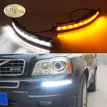 For Volvo XC90 2007 - 2012 2013 Turn Yellow Signal Relay Waterproof ABS Car LED DRL 12V LED Daytime Running Light Daylight SNCN For Volvo XC90 2007 - 2012 2013 Turn Yellow Signal Relay Waterproof ABS Car LED DRL 12V LED Daytime Running Light Daylight SNCN