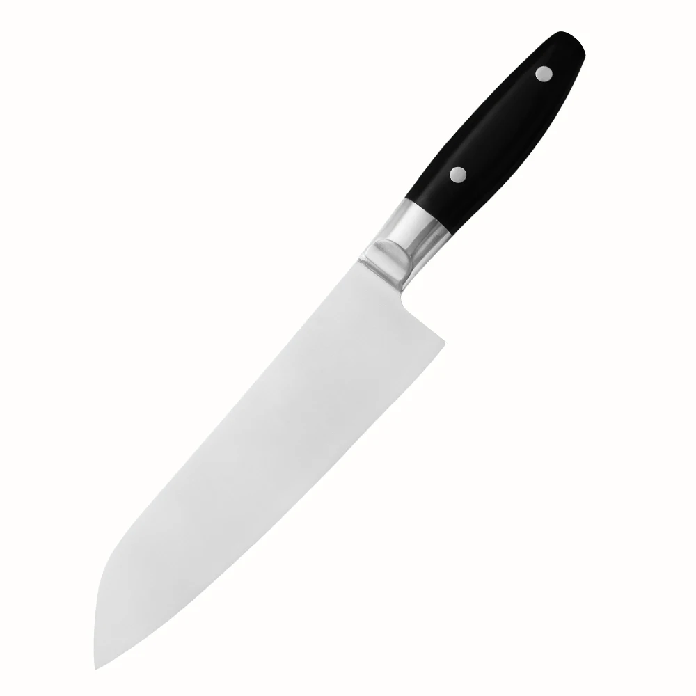 Кухонный нож Sowoll 6,5 дюймов нож шеф-повара Santoku 3cr13 нож из нержавеющей стали для приготовления пищи с полной ручкой Tang универсальный нож для нарезки