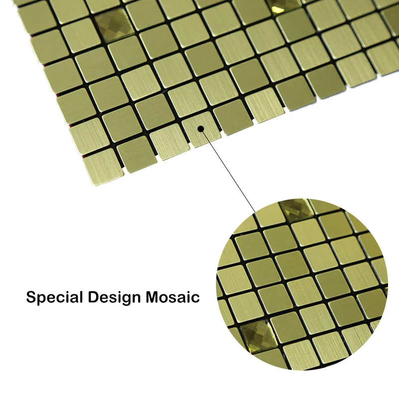 Дизайн, металлическая Золотая самоклеящаяся настенная наклейка, домашний декор, гостиная, Adesivo De Parede, 30 см, мозаика с отклеиванием и наклейкой