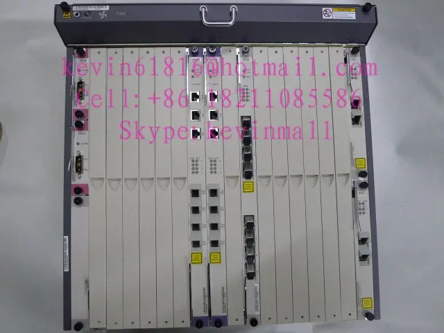 Оригинальный hua wei GPON или EPON OLT MA5680T с 2 * SCUN + PRTE GICF и один 8 портовая плата GPBD|olt epon|gpon
